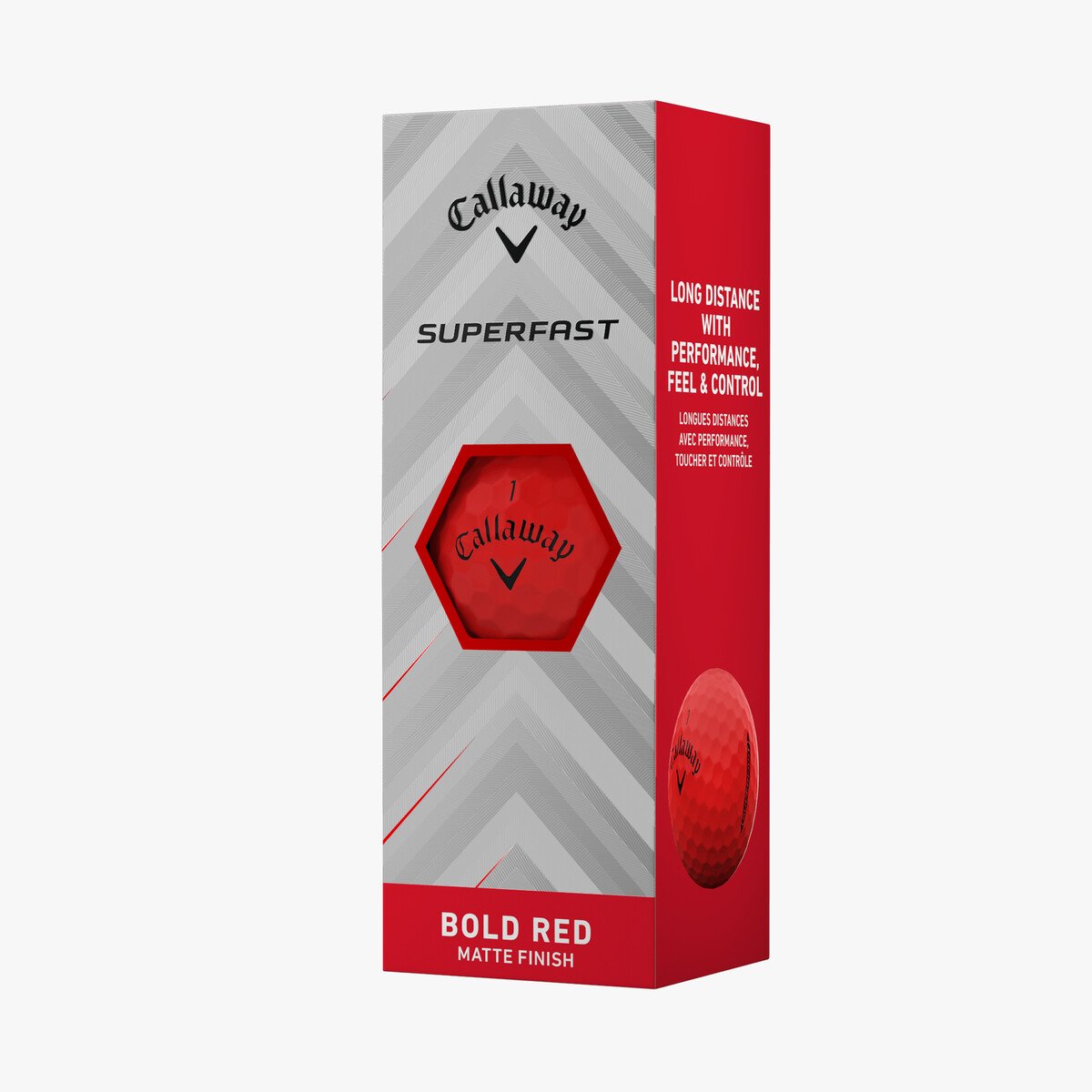 Callaway Superfast Bold Red Golf Balls