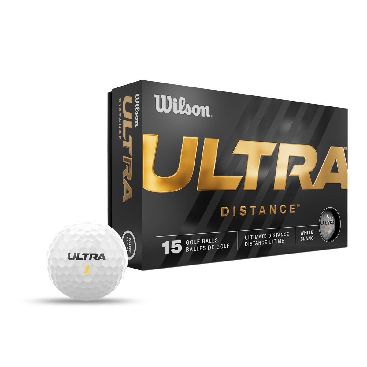 Wilson Ultra Distance Golf Balls -15 Ball Pack