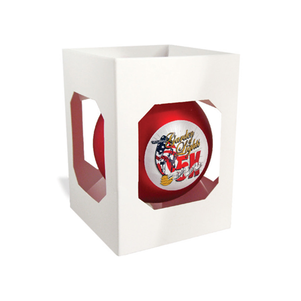 3¼" Satin Finish Round Shatterproof Ornament