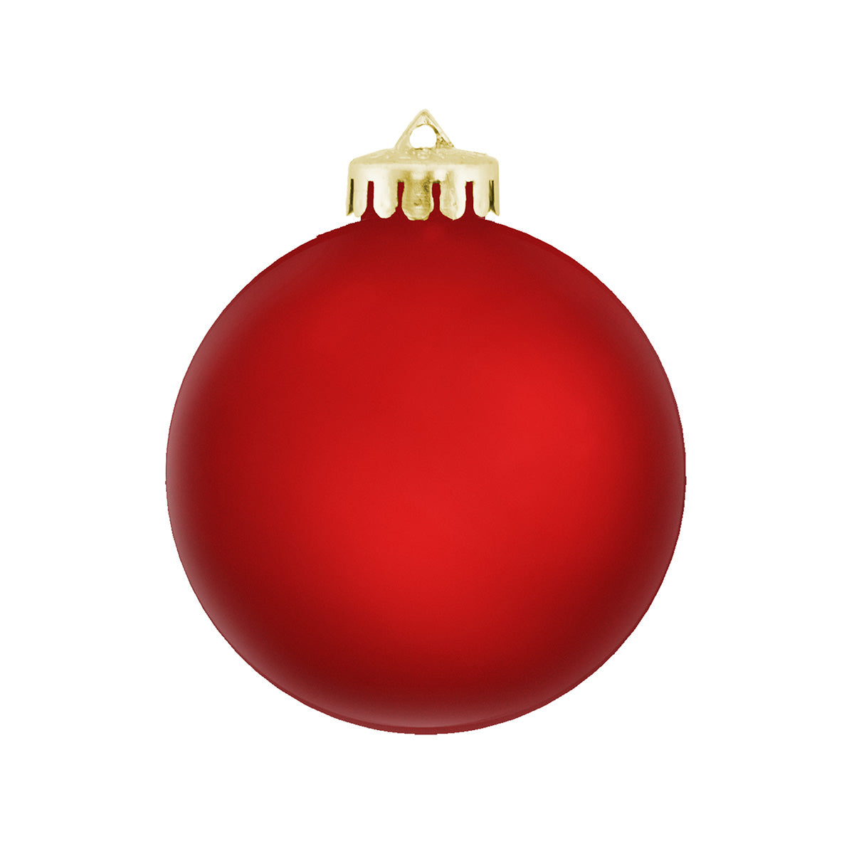 3¼" Satin Finish Round Shatterproof Ornament
