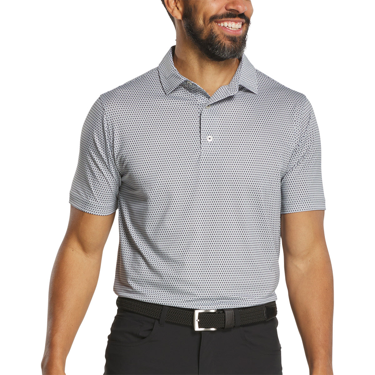 FootJoy Men's Stellar Print Lisle Shirt