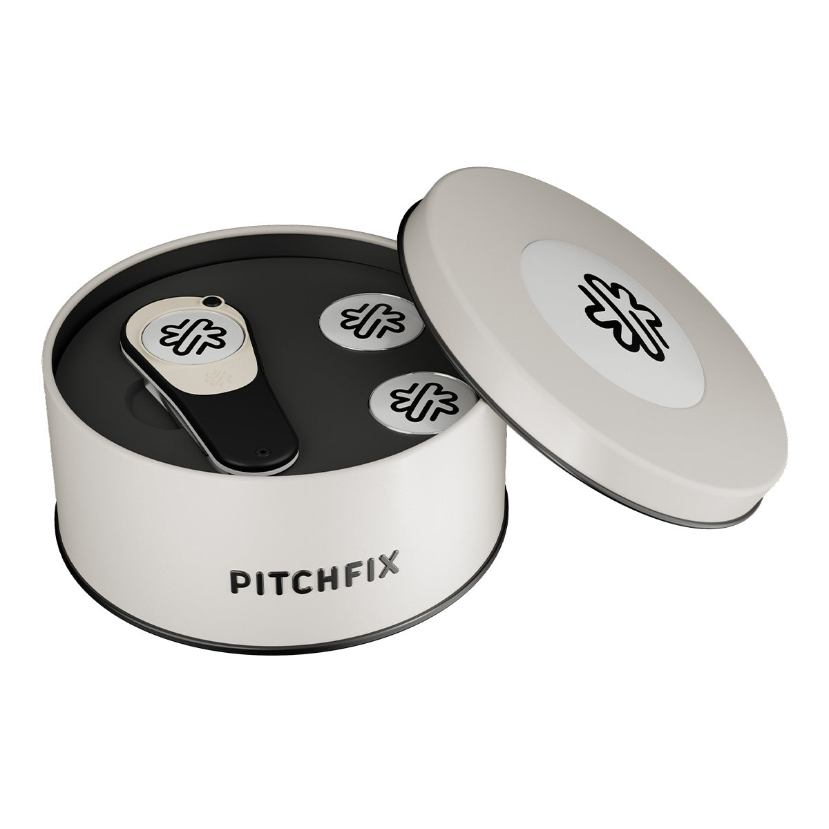 Pitchfix XL Divot Tool in Round Tin