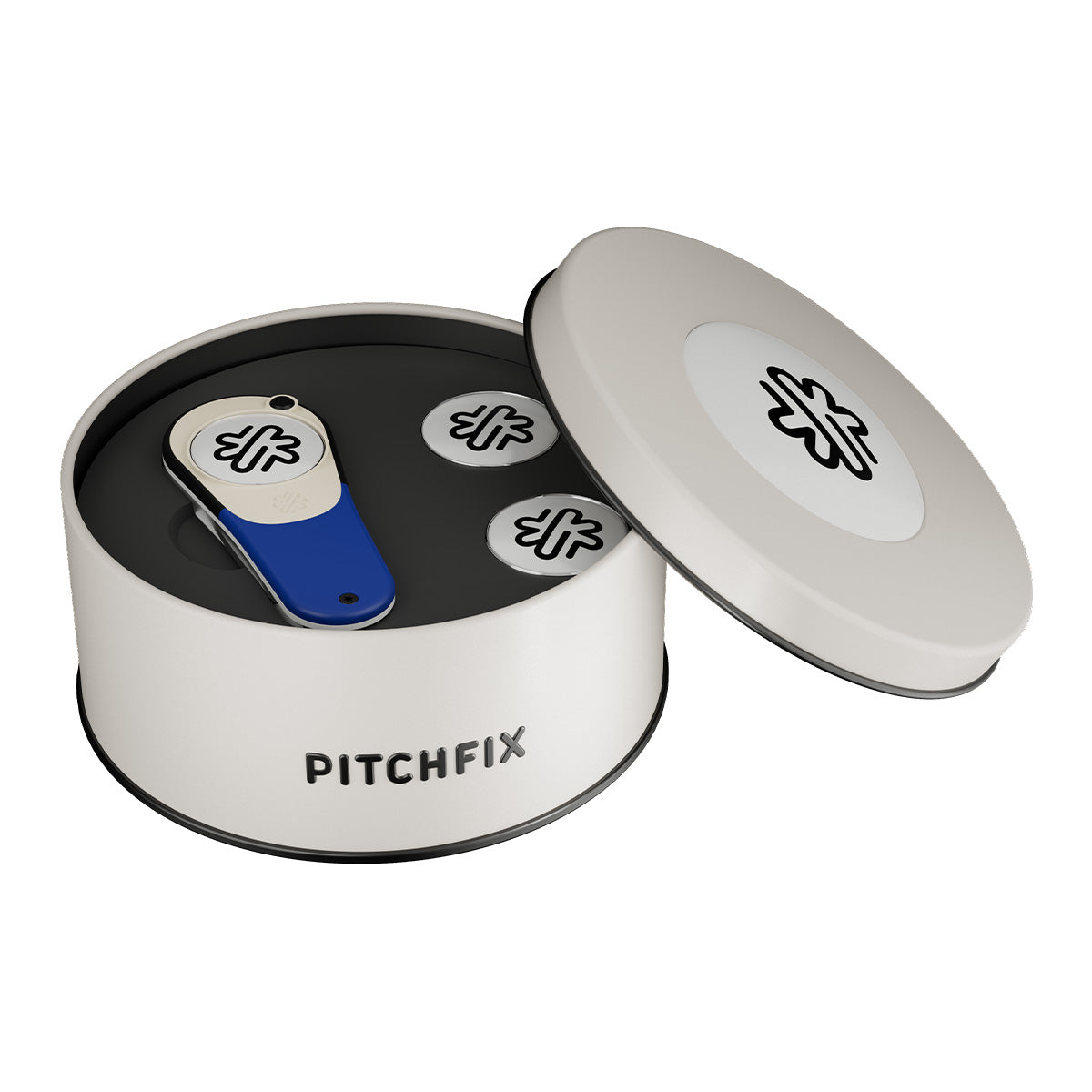 Pitchfix XL Divot Tool in Round Tin