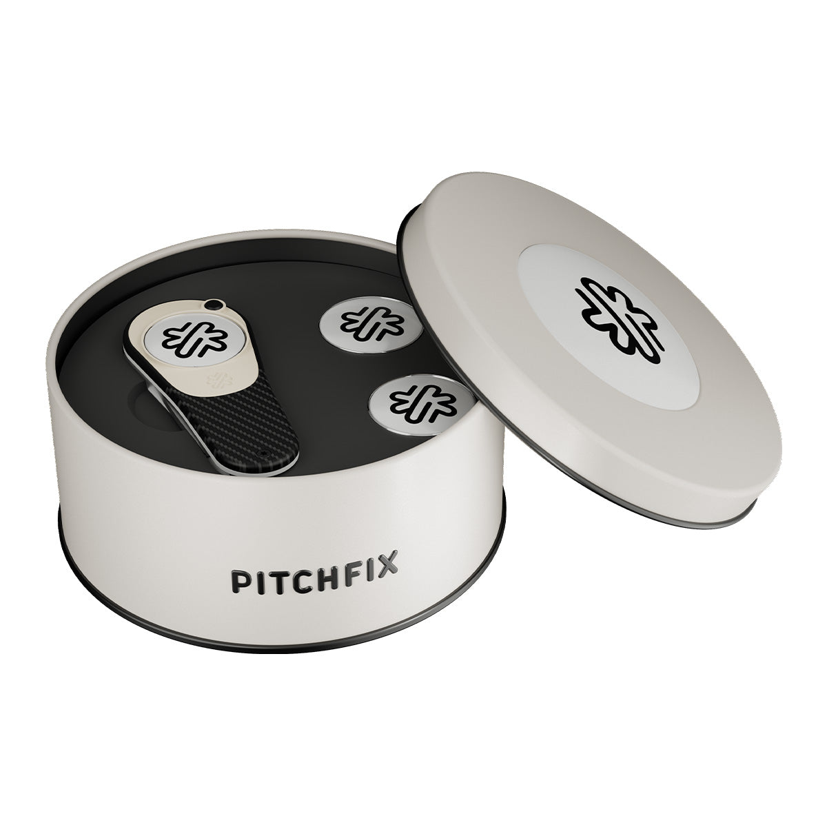 Pitchfix XL Divot Tool in Round Tin
