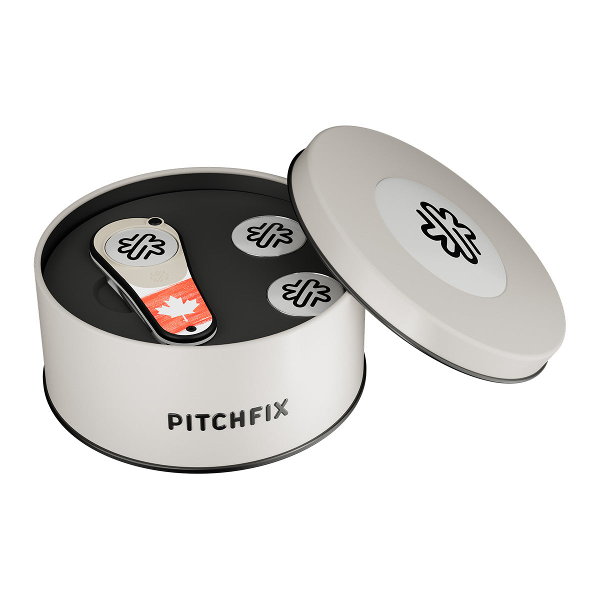 Pitchfix Ultima Divot Tool in Round Tin