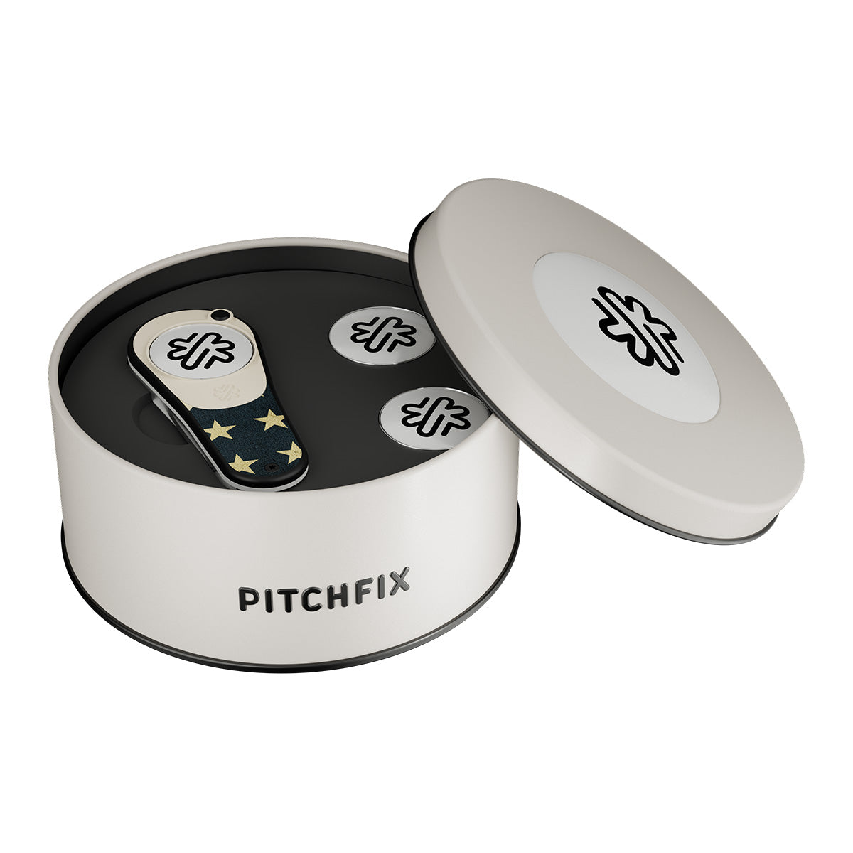 Pitchfix Ultima Divot Tool in Round Tin