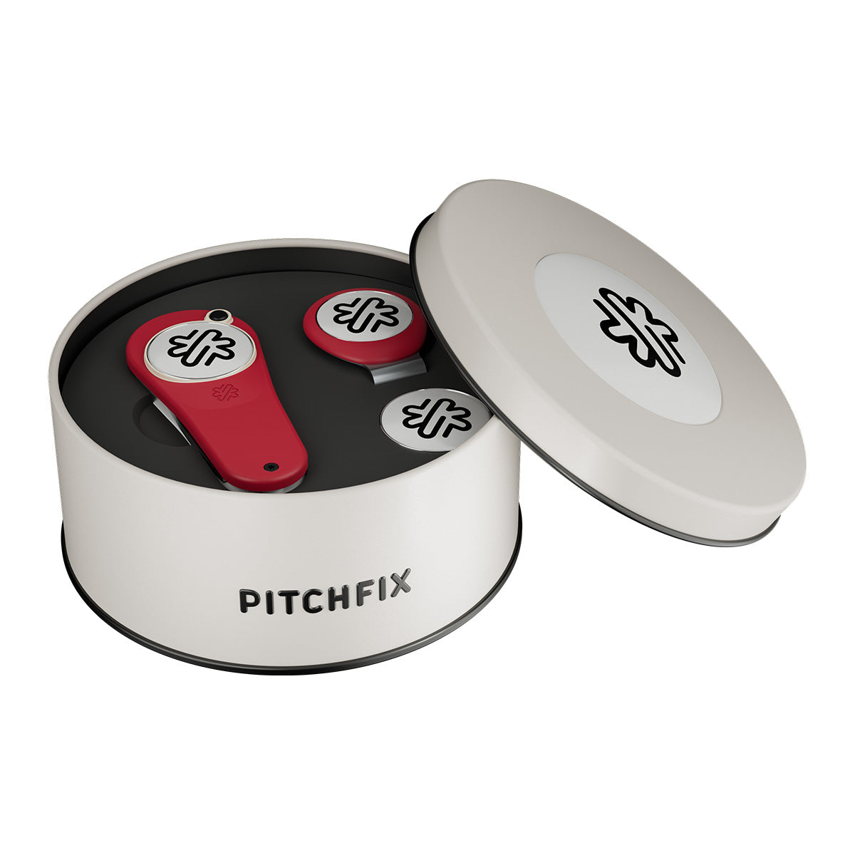 ラウンド用品・アクセサリー CLUBHAUS Original NEW Pitchfix - White Pitchfix Tour Edition Multimarker Golf Divot Tool