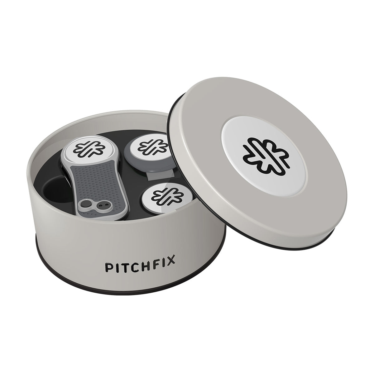 Pitchfix XL Divot Tool in Round Tin