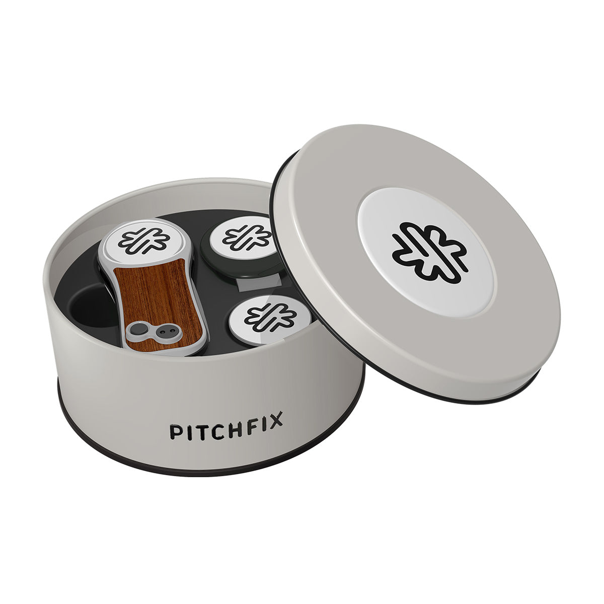 Pitchfix XL Divot Tool in Round Tin