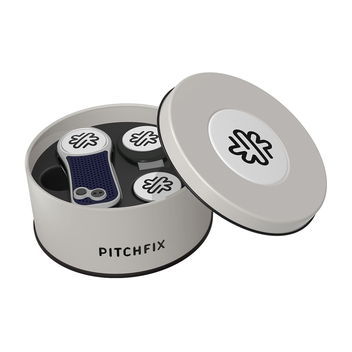 Pitchfix XL Divot Tool in Round Tin