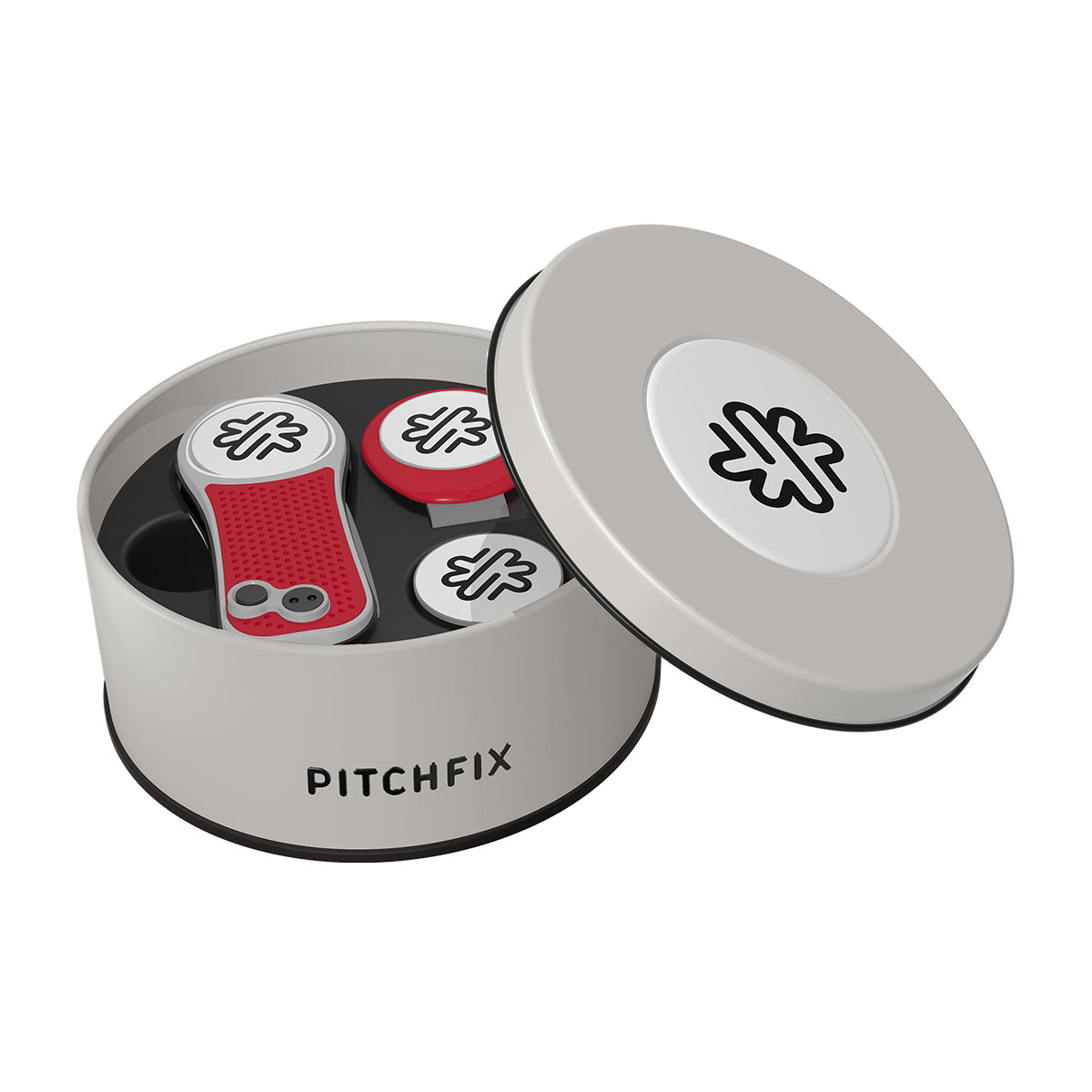 Pitchfix XL Divot Tool in Round Tin