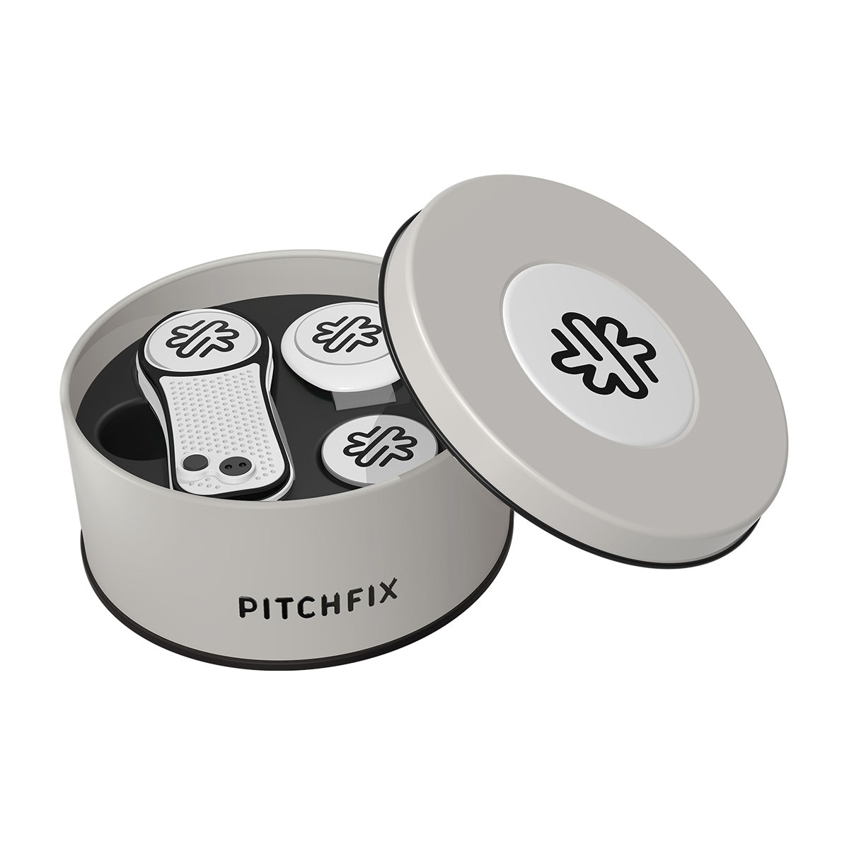 Pitchfix XL Divot Tool in Round Tin