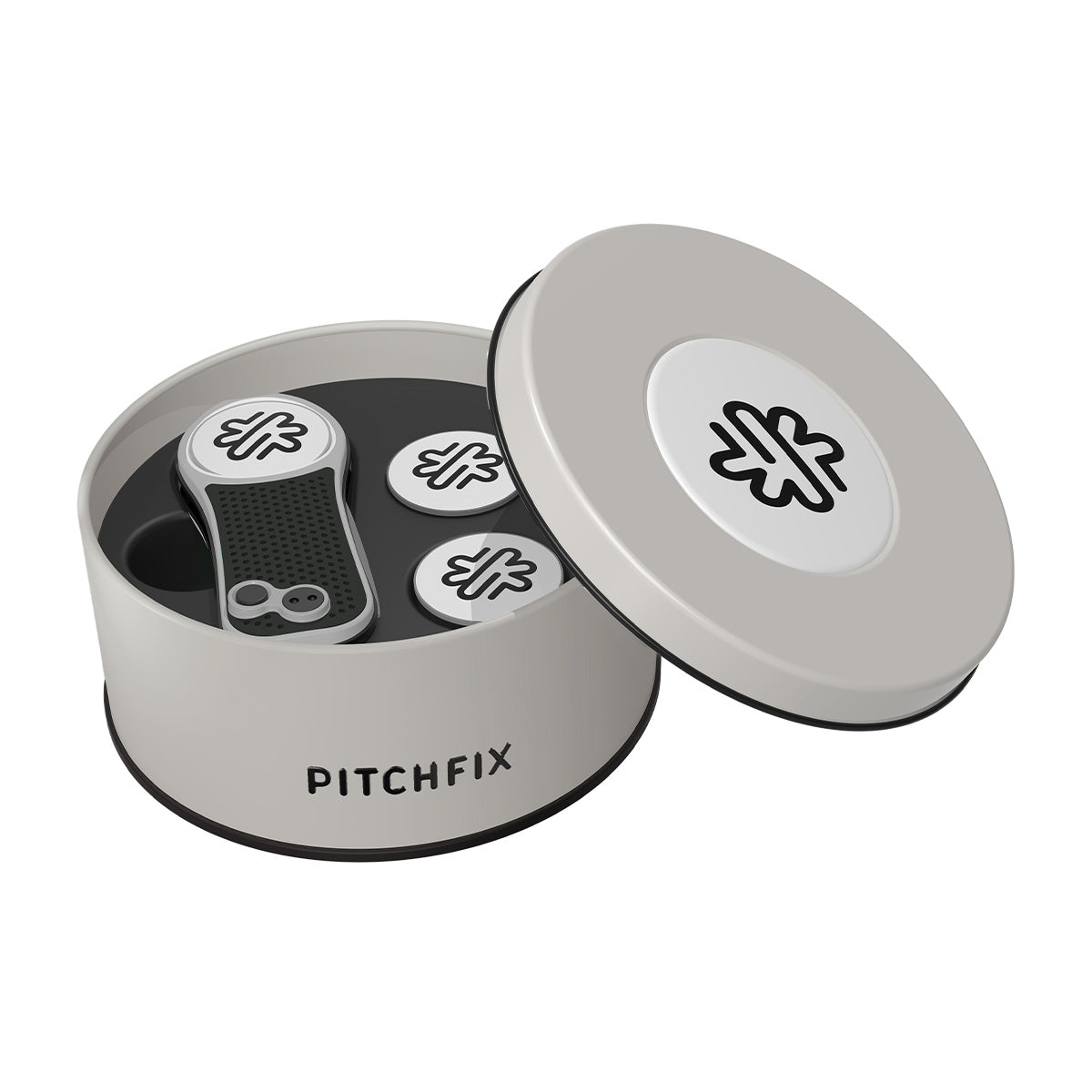 Pitchfix XL Divot Tool in Round Tin