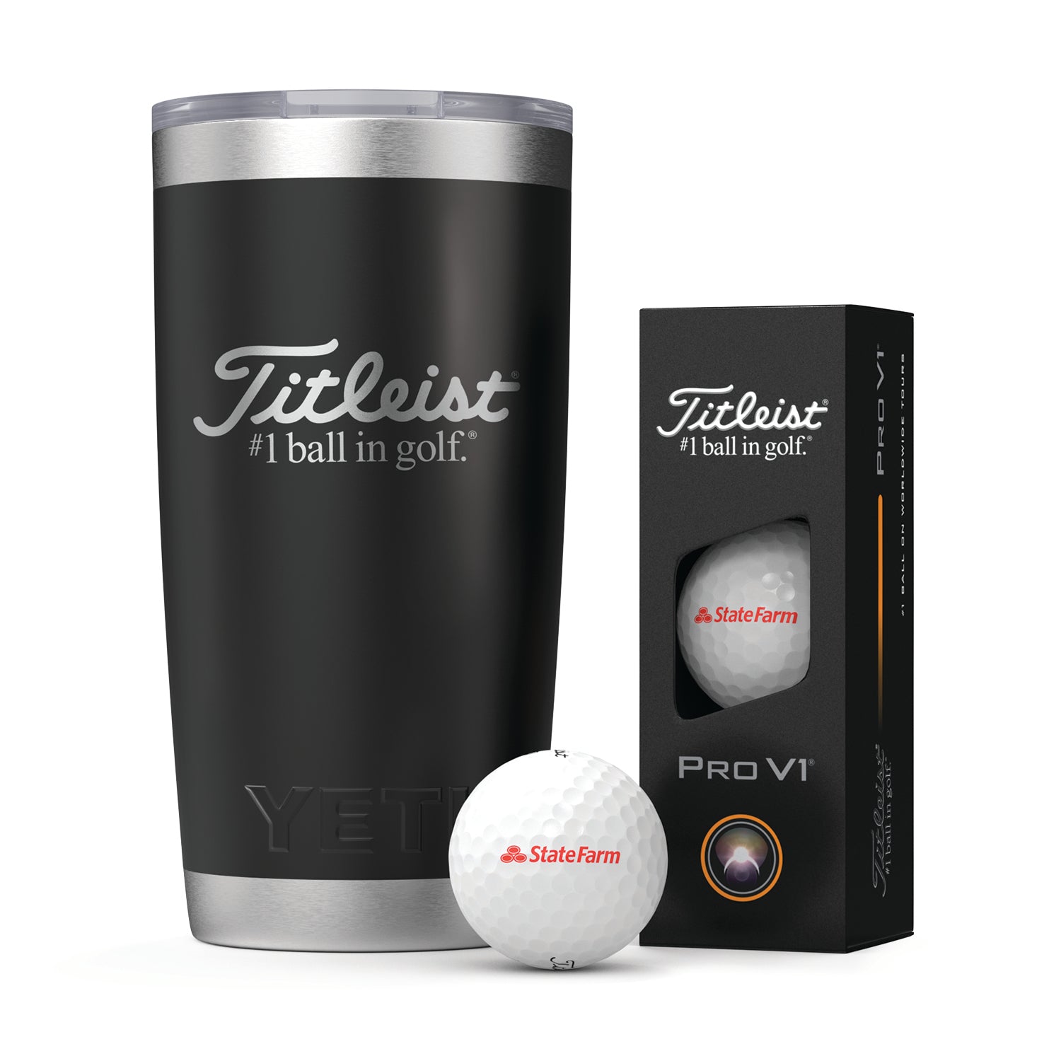 Titleist 3-Ball YETI Tumbler