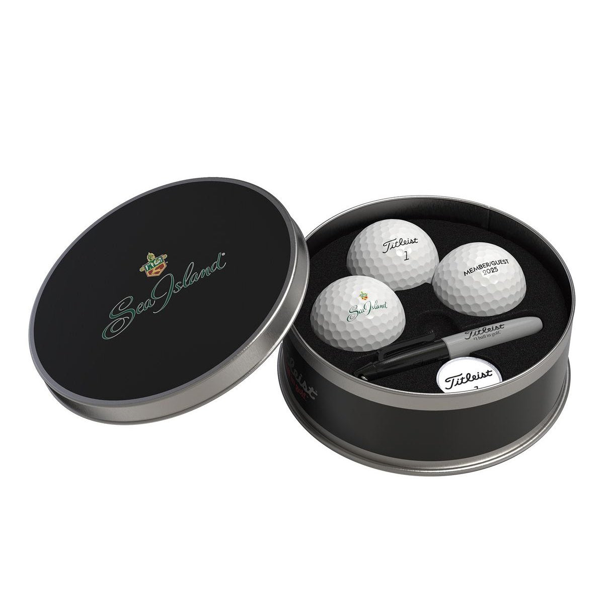Titleist Pro V1 Golf Balls Custom Tin