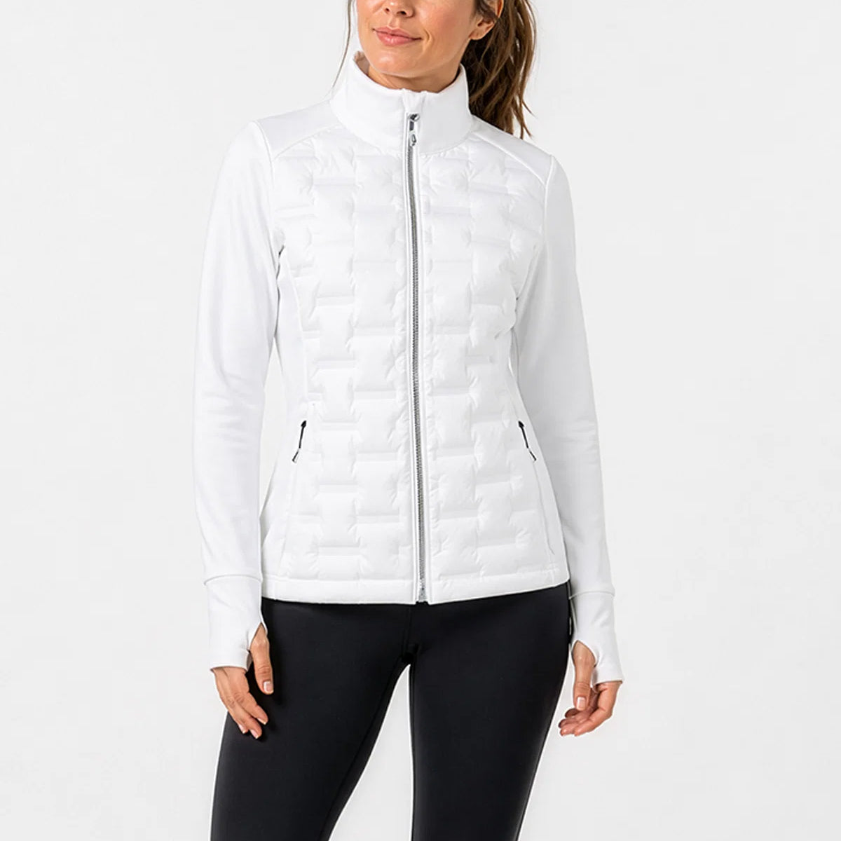 Sunice Women's Platinum Element Shield Thermal Hybrid Jacket (Ella 2.0)