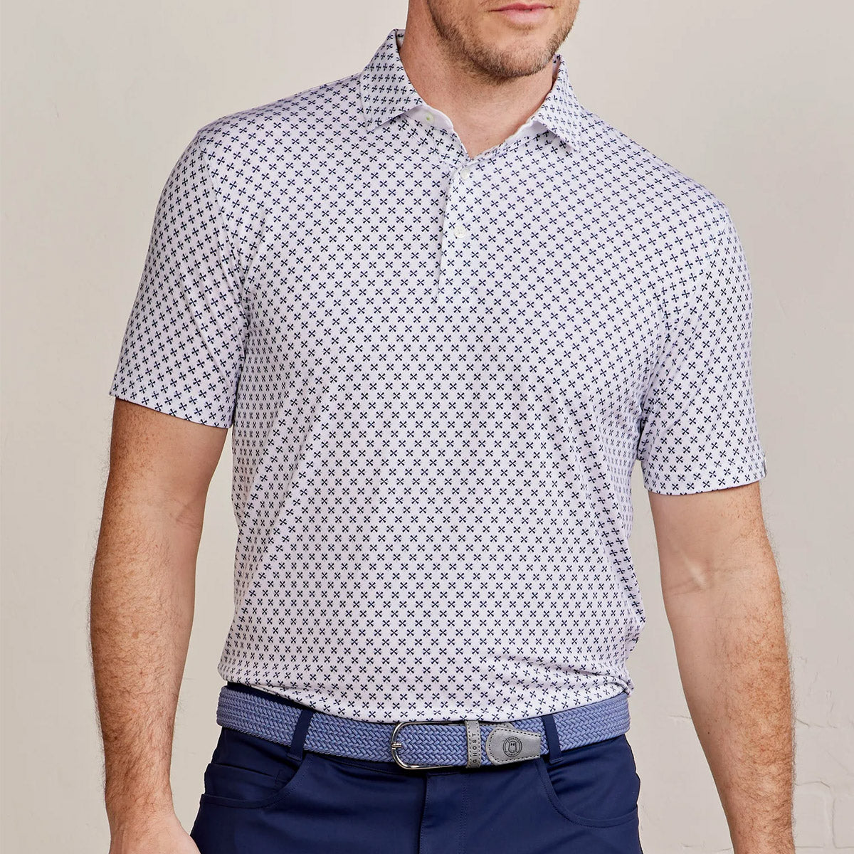 tasc Men's Cloud Windmill Polo