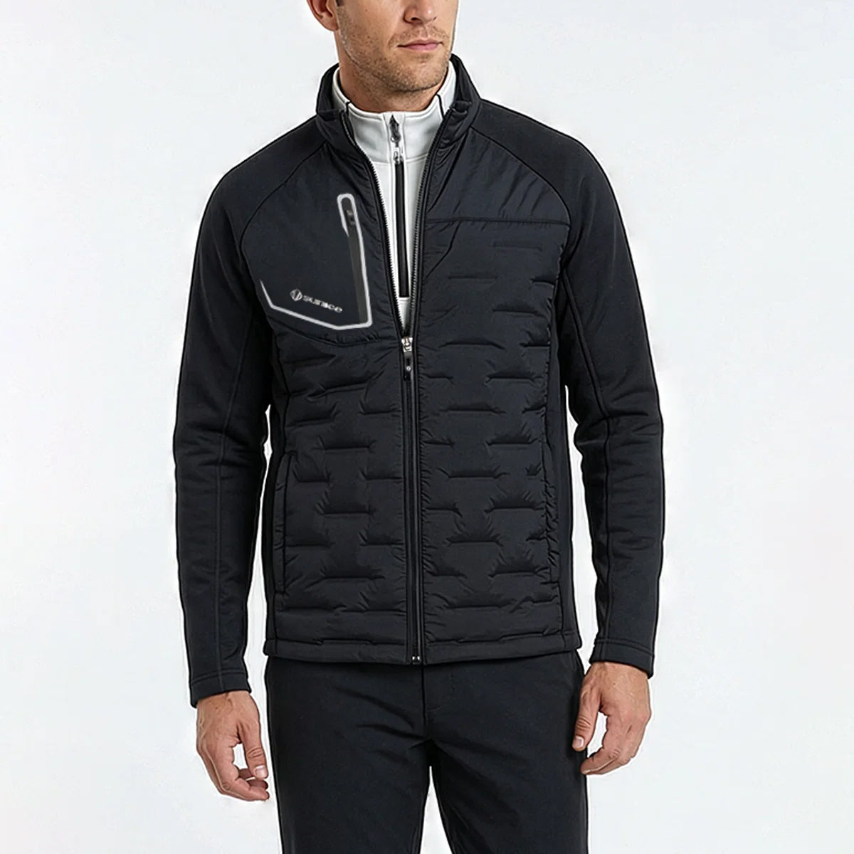 Sunice Men's Platinum Element Shield Thermal Hybrid Jacket (Hamilton 2.0)