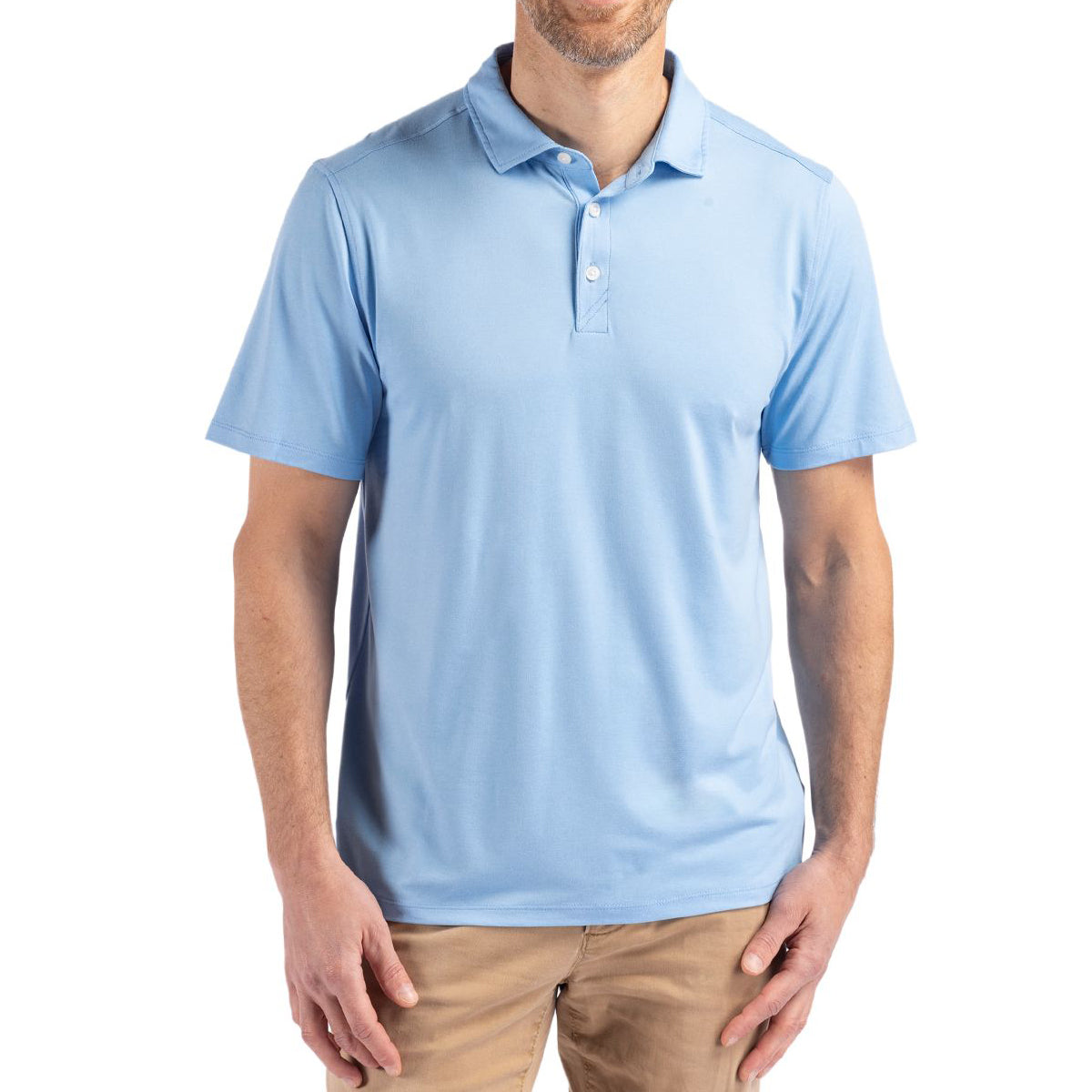 Cutter & Buck Men's Coastline Recycled Double Peached Polo