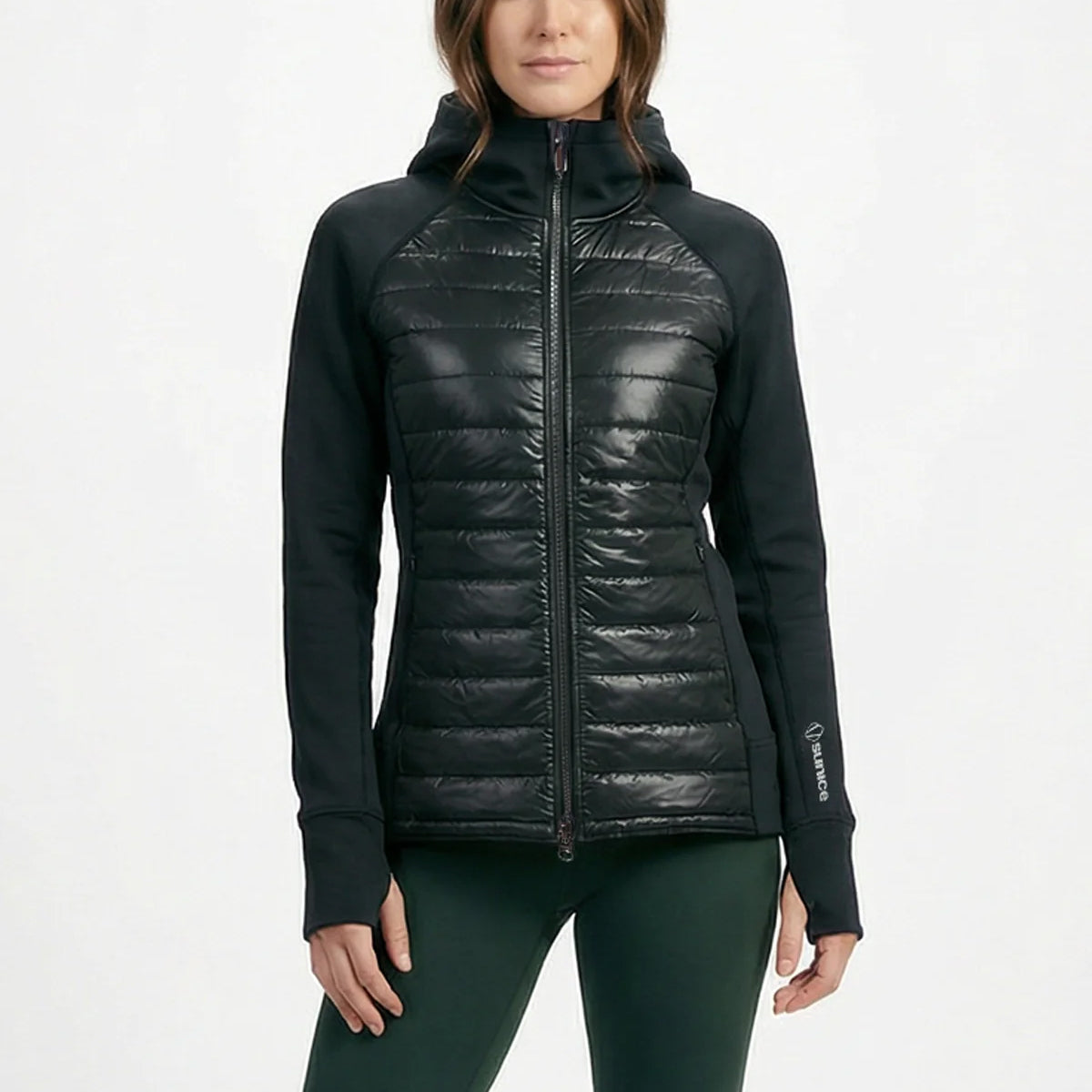 Sunice Women's Lola Thermal Hybrid Hooded Jacket
