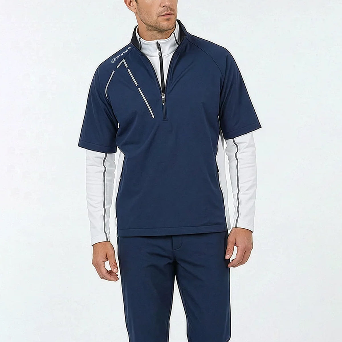 Sunice Men's Zephal Elite Waterproof Short Sleeve Pullover (Sullivan)