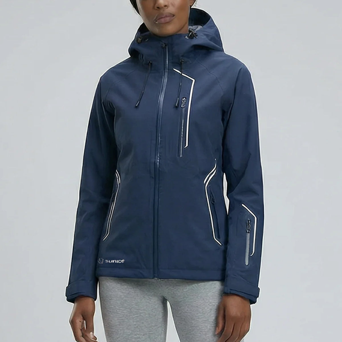Sunice Women's Mia Zephal Max Rain Hooded Jacket