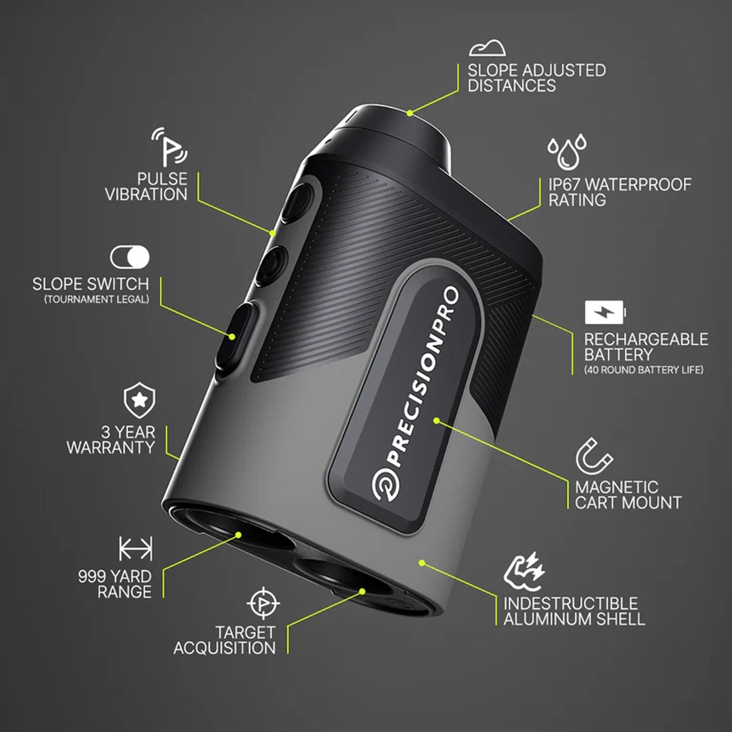 Precision Pro Titan Slope Rangefinder