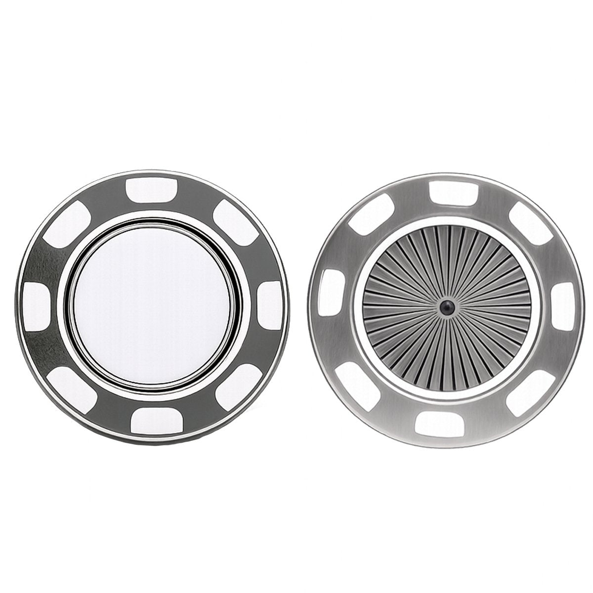 Platinum Poker Chip Ball Marker