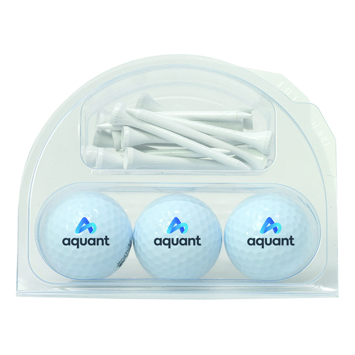 3-Ball Clamshell with Tees