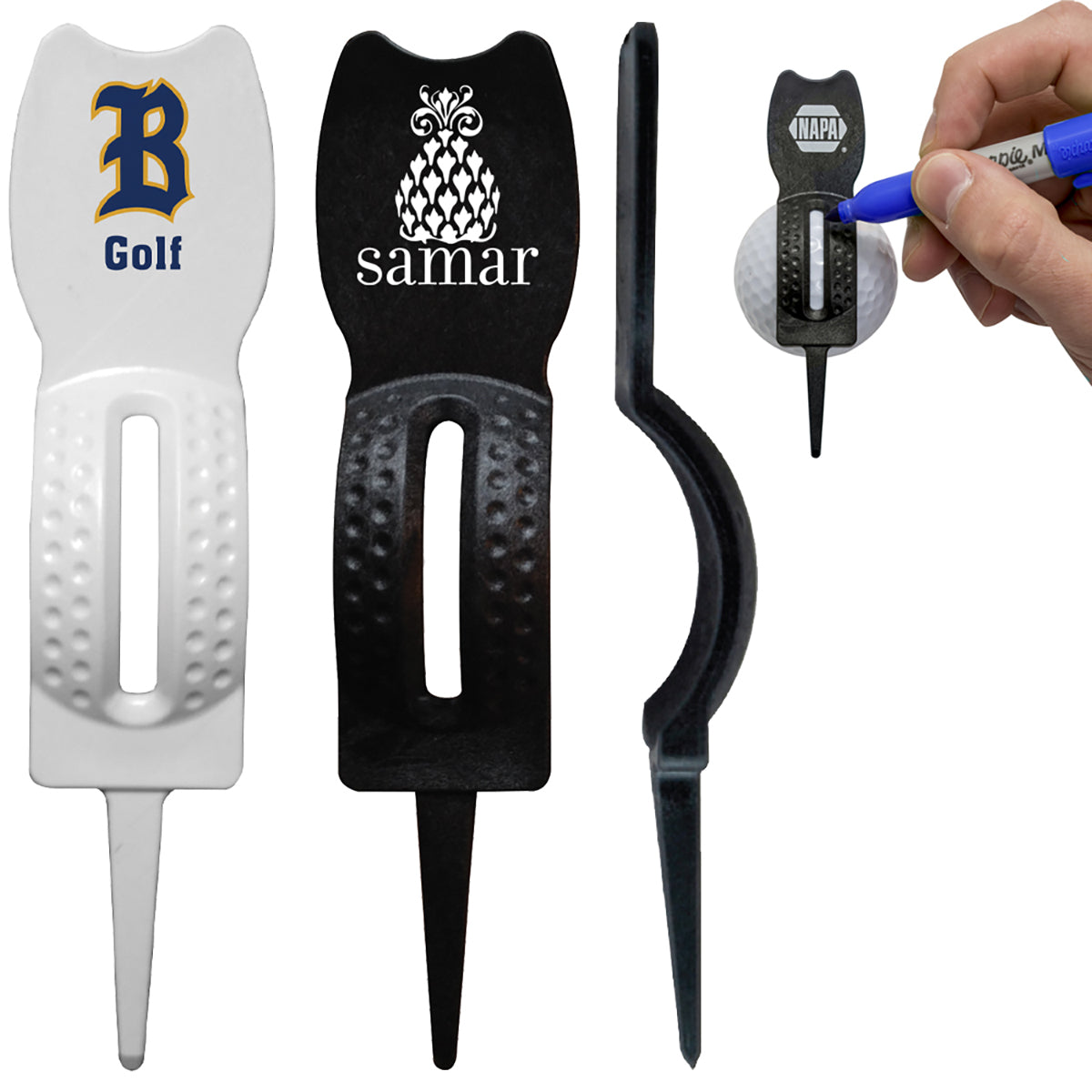 Crosshairs Ergo Green Divot Tool