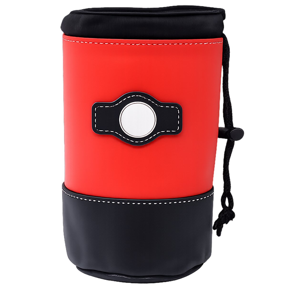 Synthetic Leather Drawstring Pouch