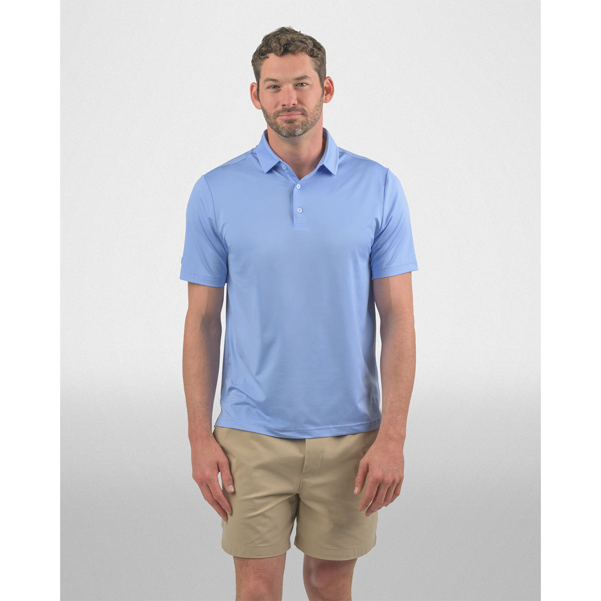Good Good Men's Blueberry Polo