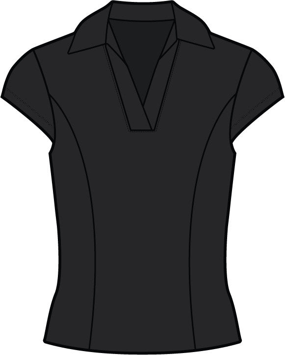 Good Good Women's Drive Split Neck Polo