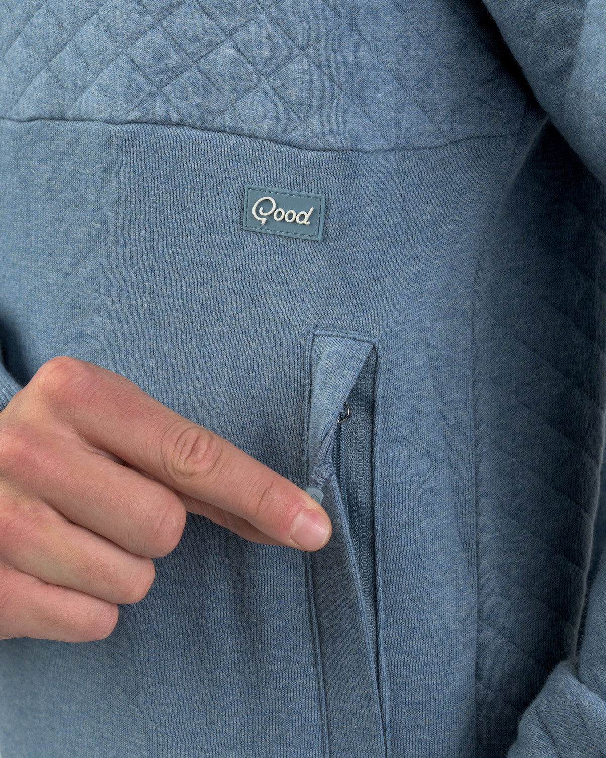 Good Good Men's Lakeside Quilted Hoodie