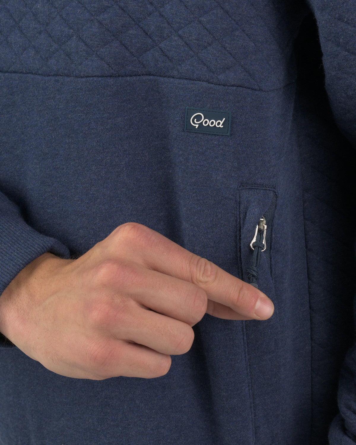 Good Good Men's Ideal Quilted Hoodie