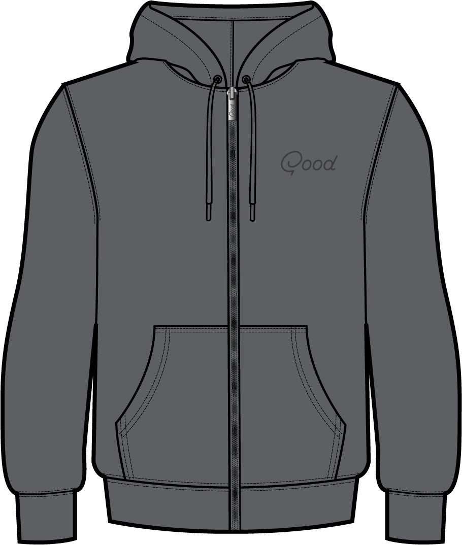 Good Good Men's Slice Full Zip Fleece Hoodie (PREBOOK 10/01)