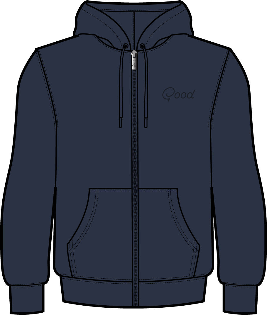 Good Good Men's Ideal Full Zip Fleece Hoodie (Prebook 10/01)