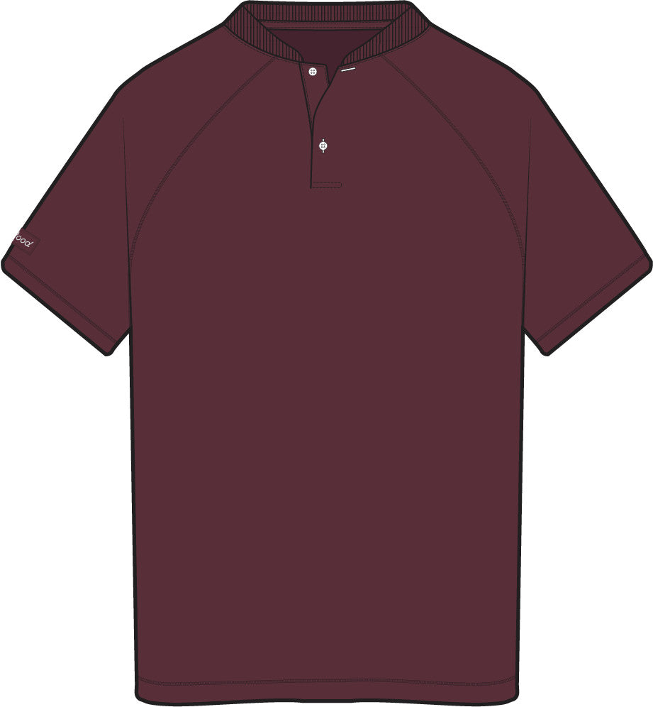 Good Good Men's Maroon Sport Polo (Prebook 10-01)