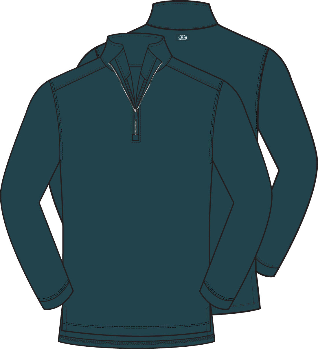 Good Good Men's Tree Line Q-Zip (Prebook 10-01)