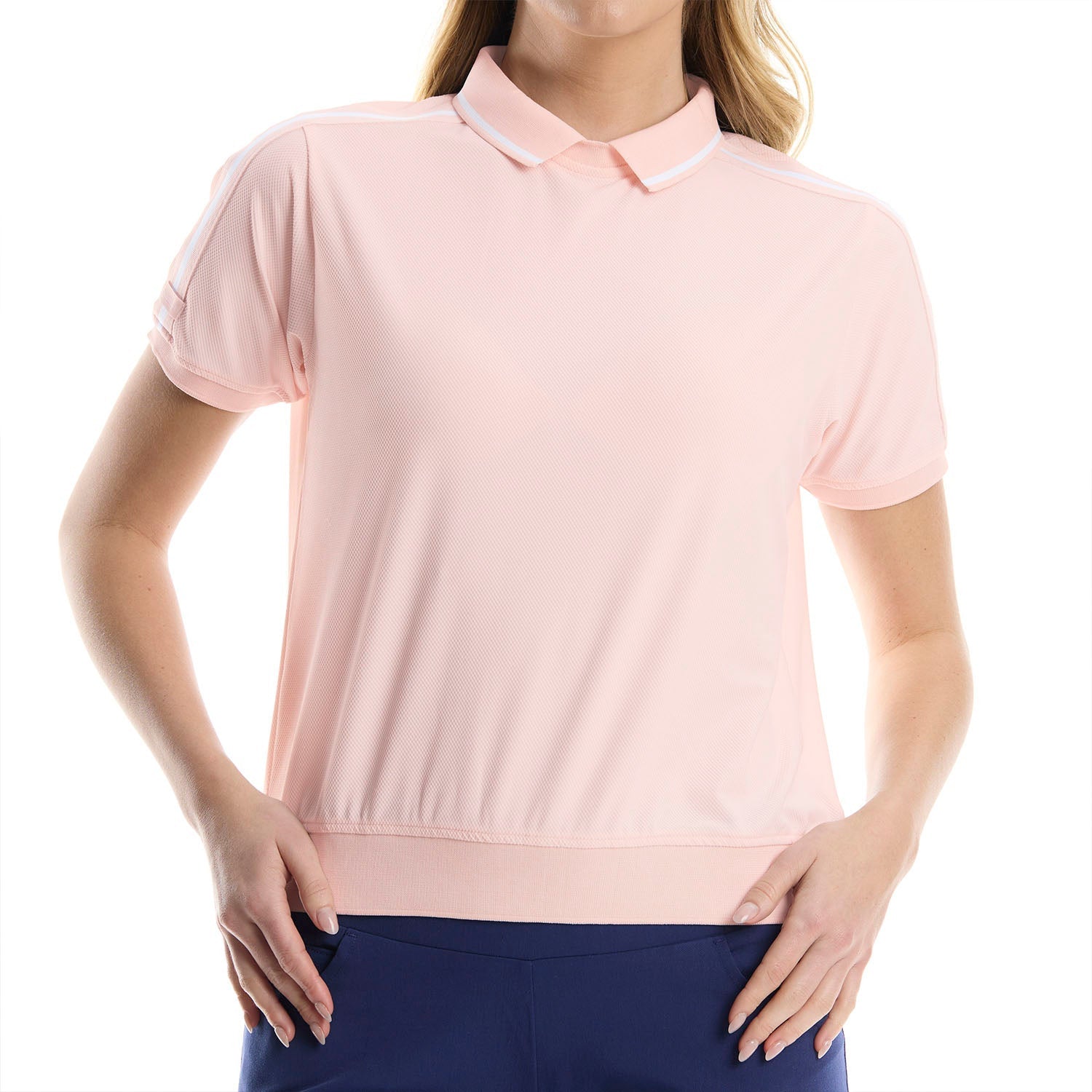 Good Good Women's Women’s Desert Sand Textured Polo
