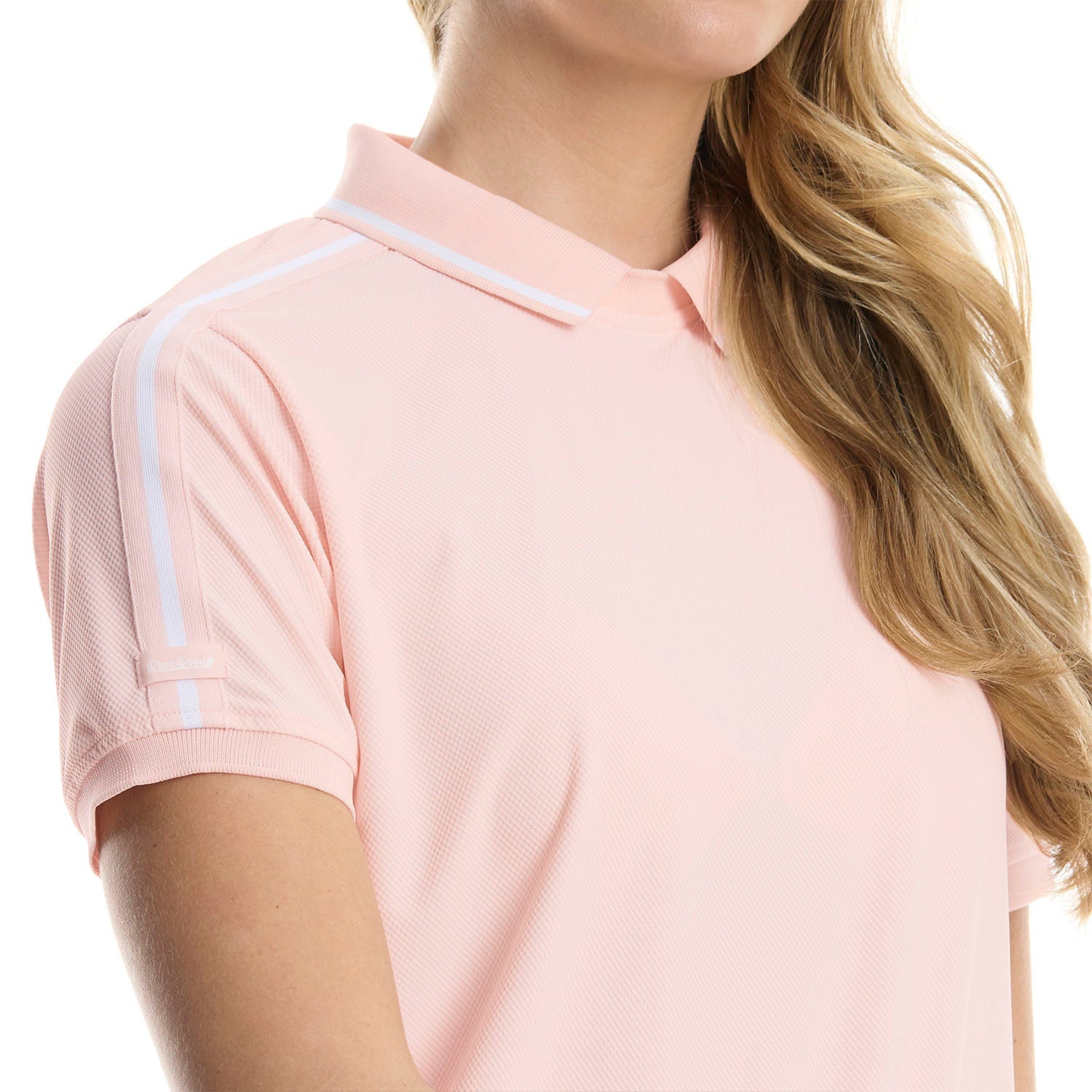 Good Good Women's Women’s Desert Sand Textured Polo