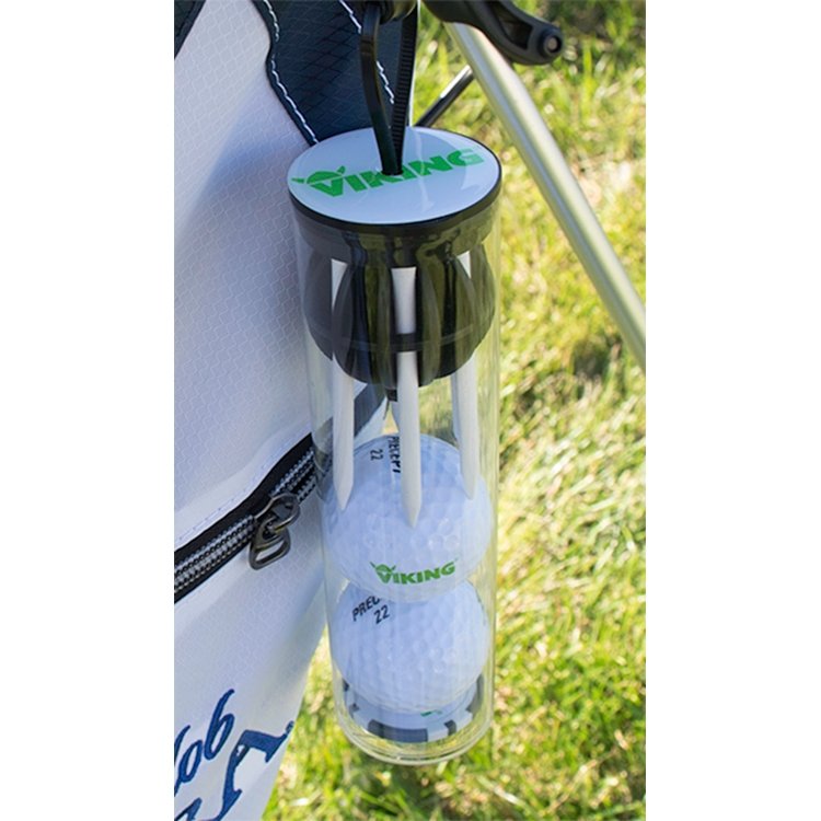 2-Ball Caddy Cap Tee Holder with Poker Chip