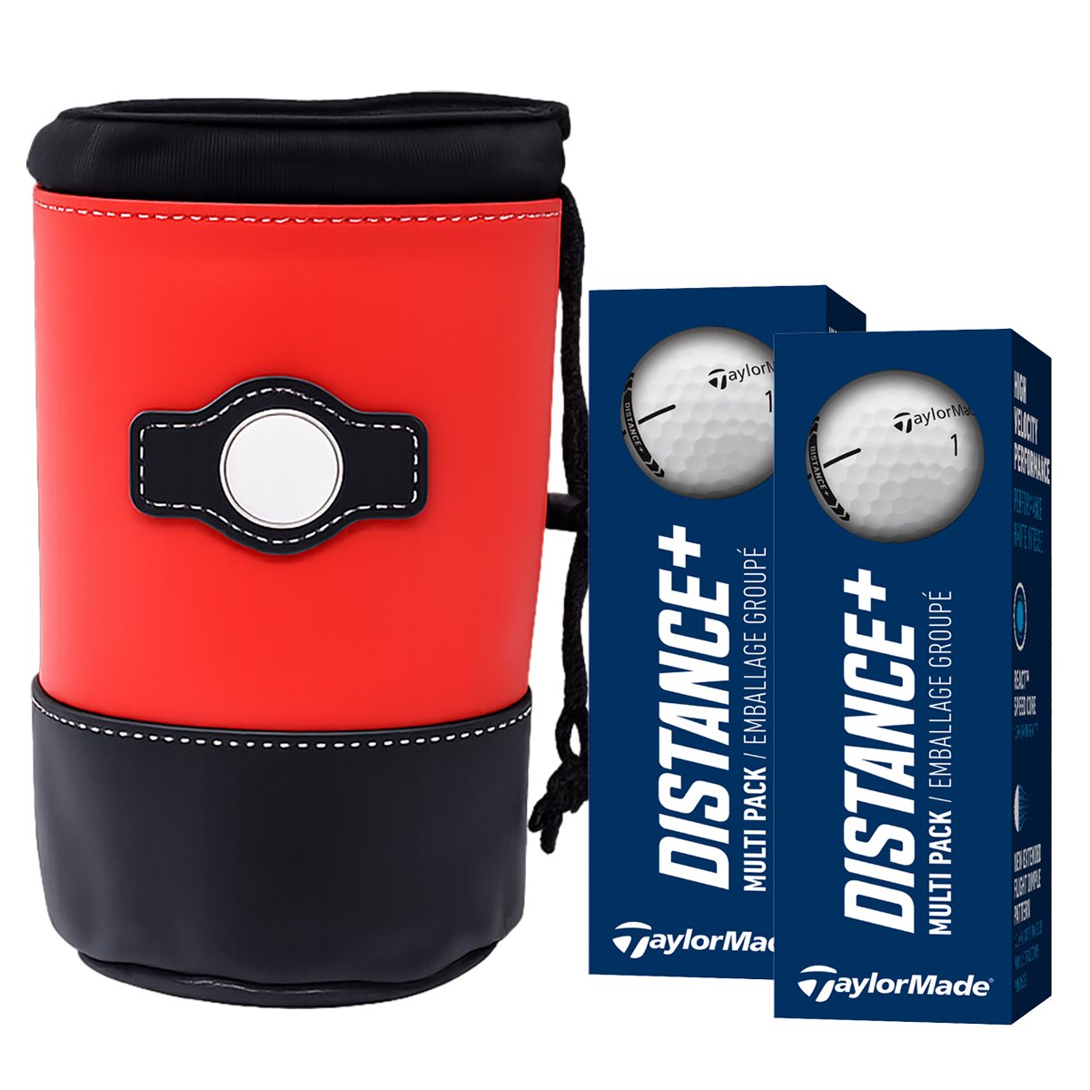 TaylorMade Distance+ Six Ball Shag Bag