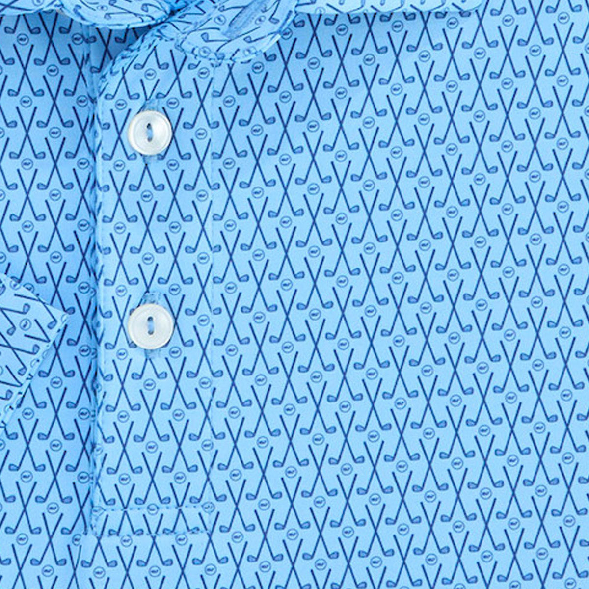 Vineyard Vines Men's Golf Printed Sankaty Performance Polo