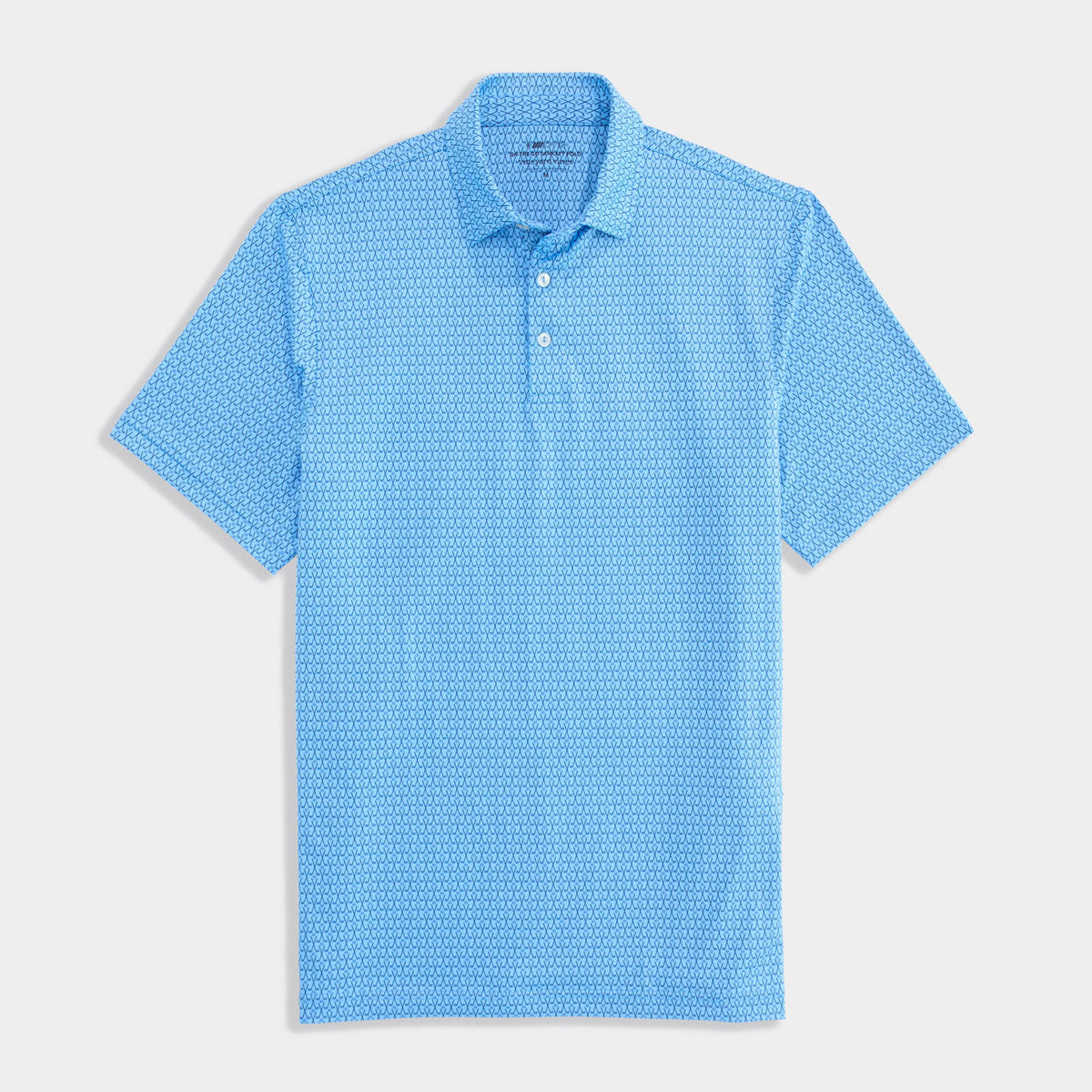 Vineyard Vines Men's Golf Printed Sankaty Performance Polo