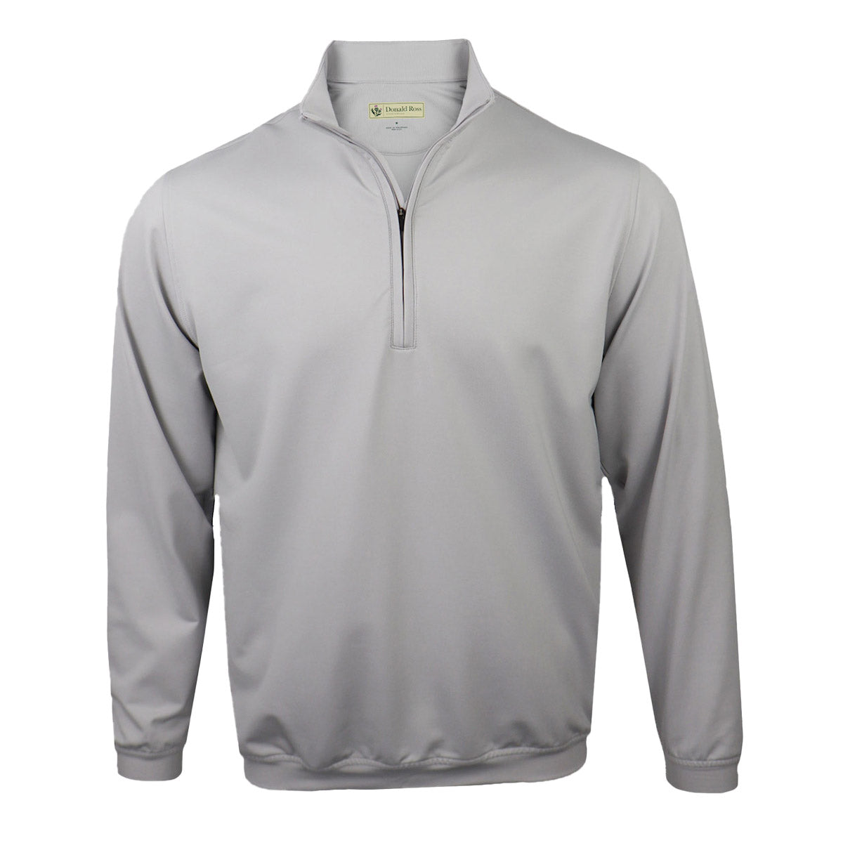 Donald Ross Parkland Pullover Long Sleeve Solid 1/2-Zip