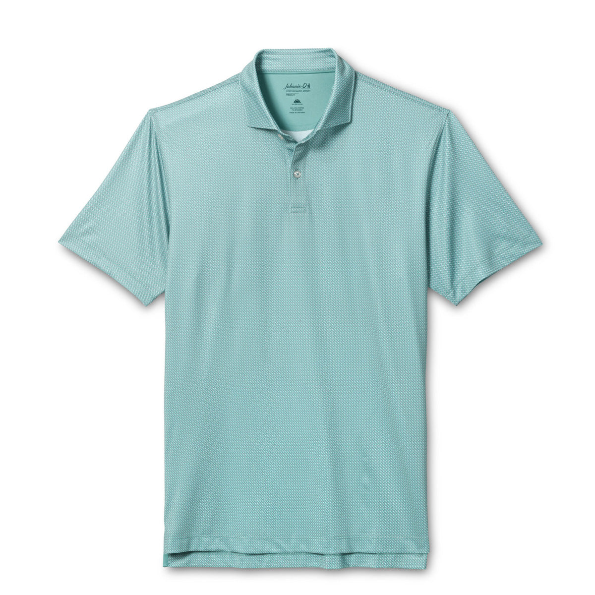 Johnnie-O Men's Tee Time Printed Performance Jersey Polo