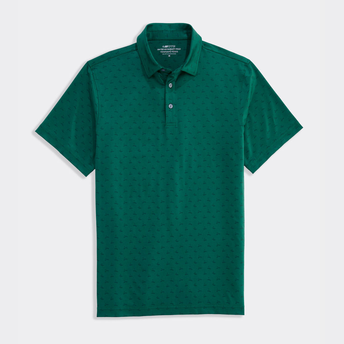 Vineyard Vines Men's Golf Printed Sankaty Performance Polo