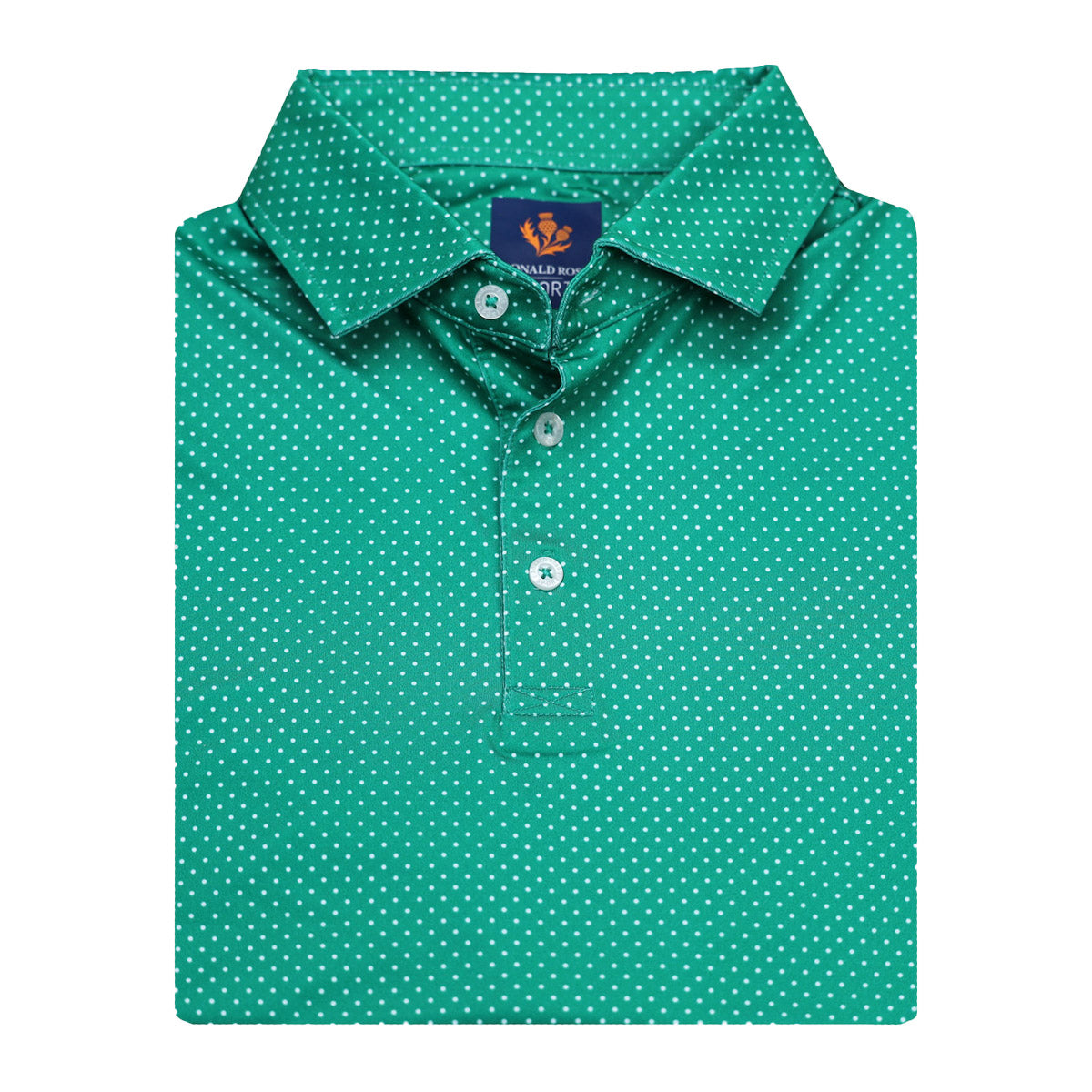 Donald Ross Rob Polka Dot Classic Polo