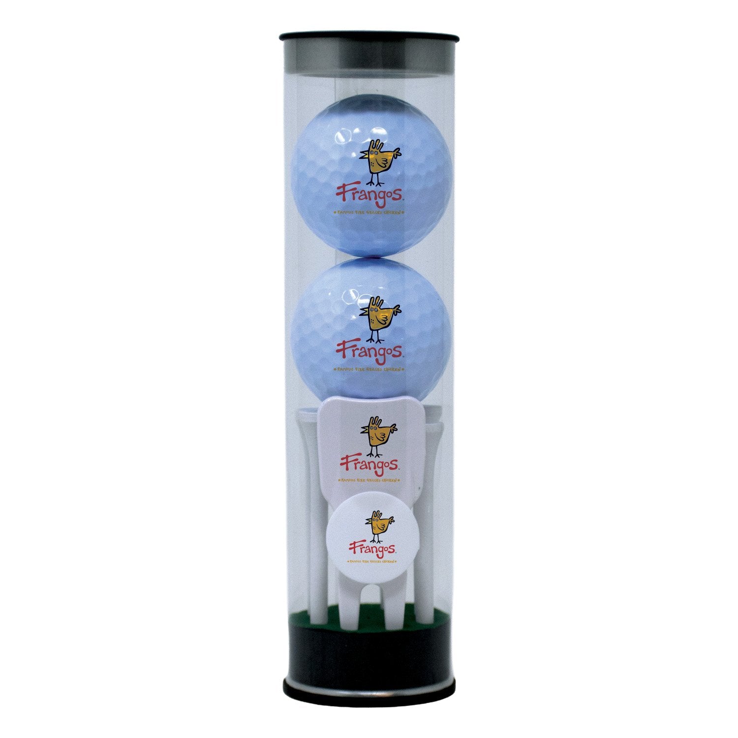 2-Ball Tube with Divot Tool and Tees